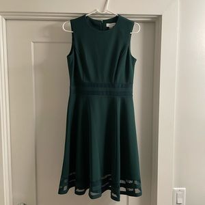 Calvin Klein NEW green dress